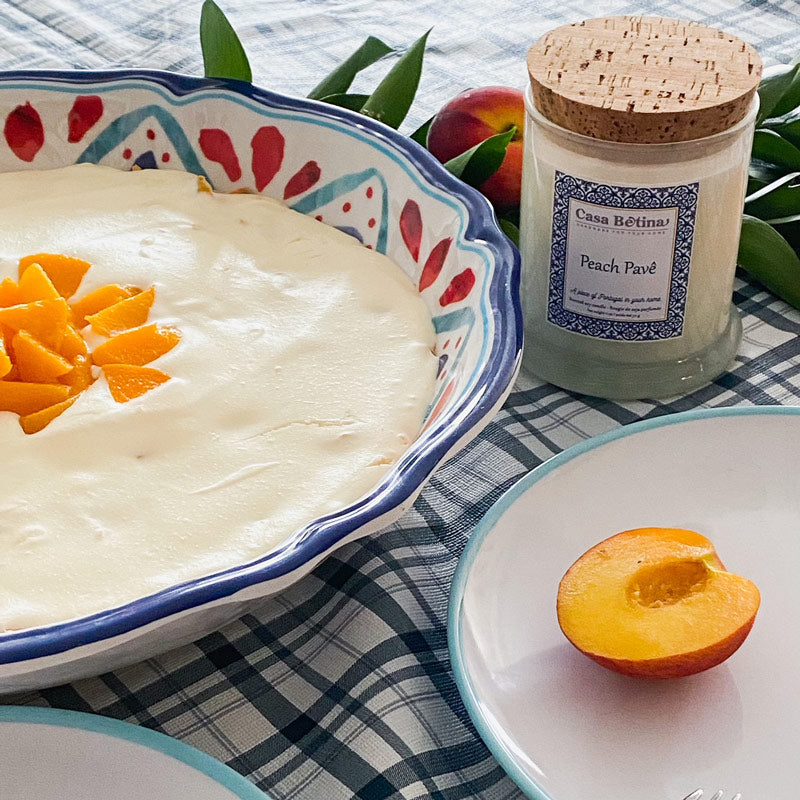 PEACH PAVE SUMMER DESSERT RECIPE