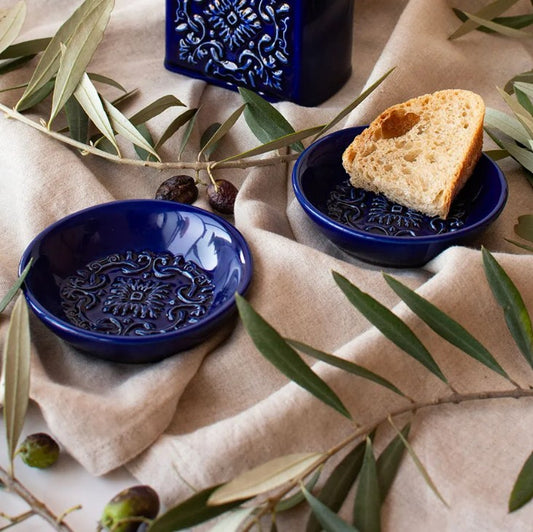 Azujelo Ceramic Dipping Dishes (Set of 2)