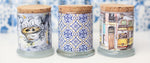 PORTUGAL INSPIRED POSTCARD CANDLE COLLECTION