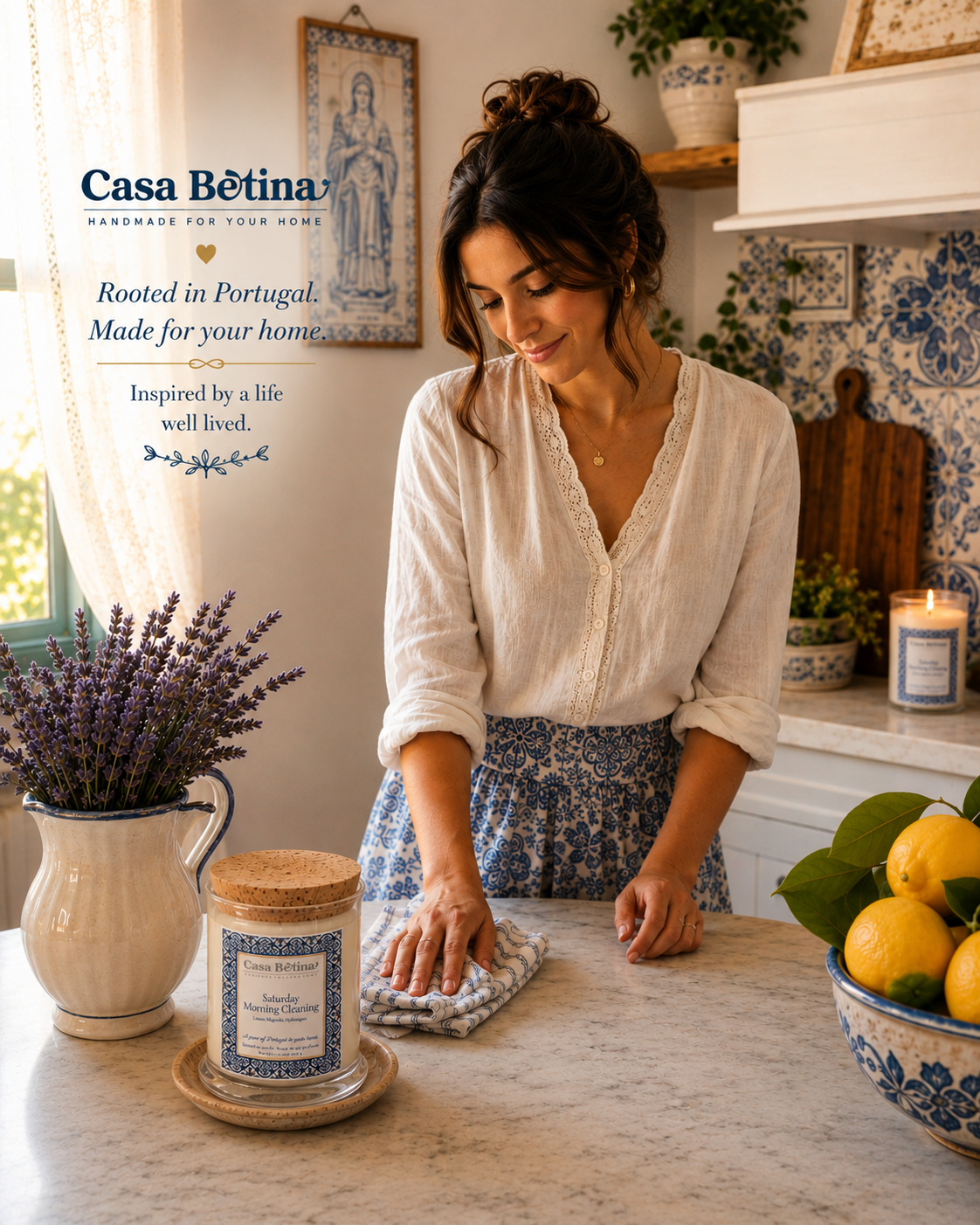 Saturday Morning Cleaning - Soy Wax Candle