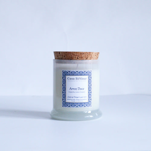 rice pudding arroz doce portuguese candle soy wax 