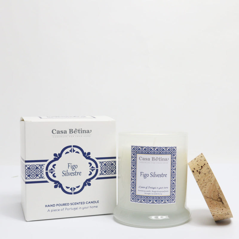 Figo Silvestre (Wild Fig) Aromatherapy Soy Wax Candle