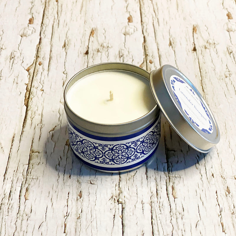 small soy wax candle handpoured 